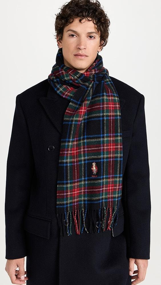 Polo Ralph Lauren Holiday Tartan Bear Scarf | Shopbop Product Image