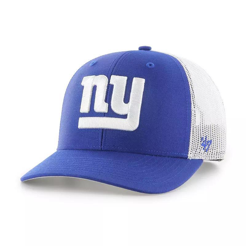 Mens 47 Brand Royal New York Giants Adjustable Trucker Hat Product Image