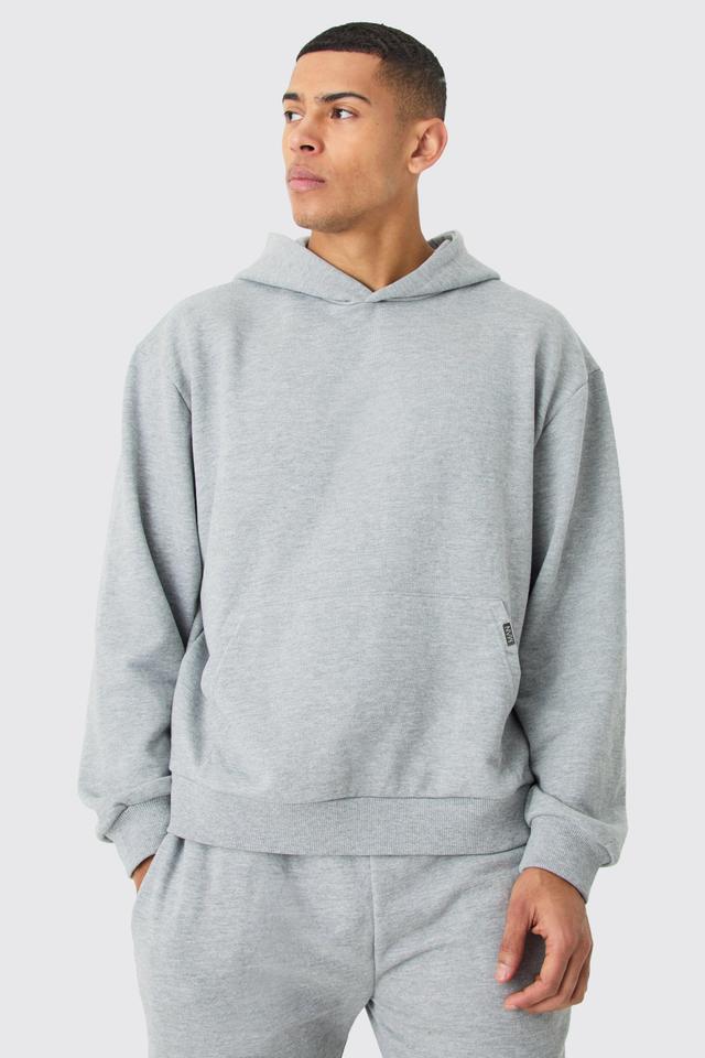 Oversized Boxy Heavyweight Hoodie | boohooMAN USA Product Image