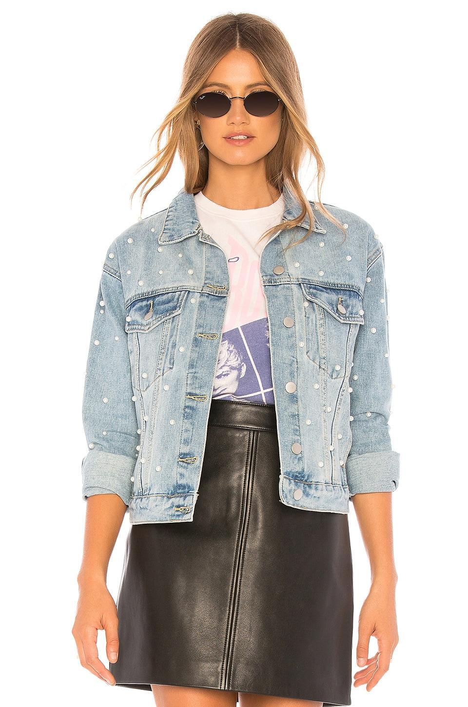 Pearl Denim Jacket superdown Product Image