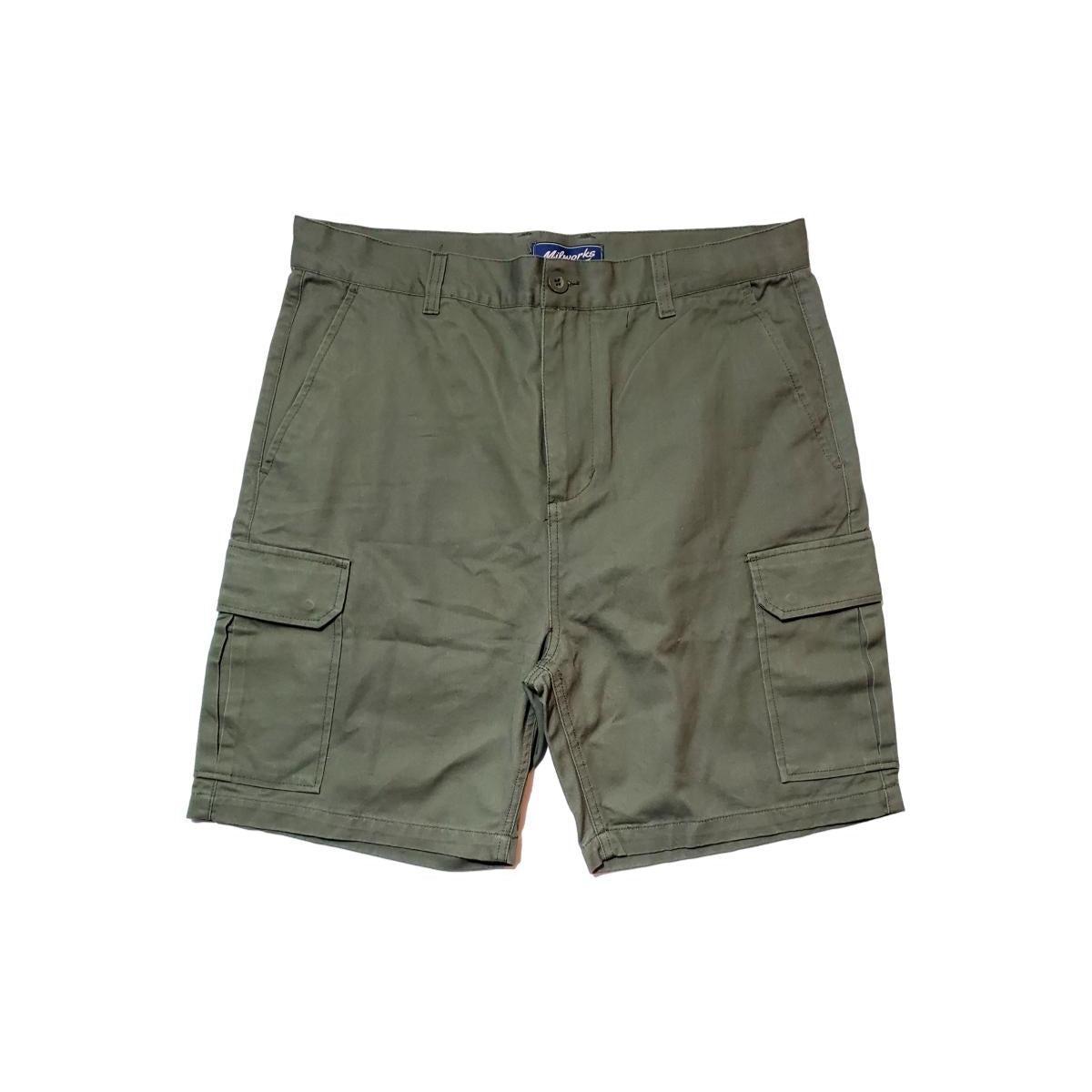 Cargo Shorts Military Green Product Image