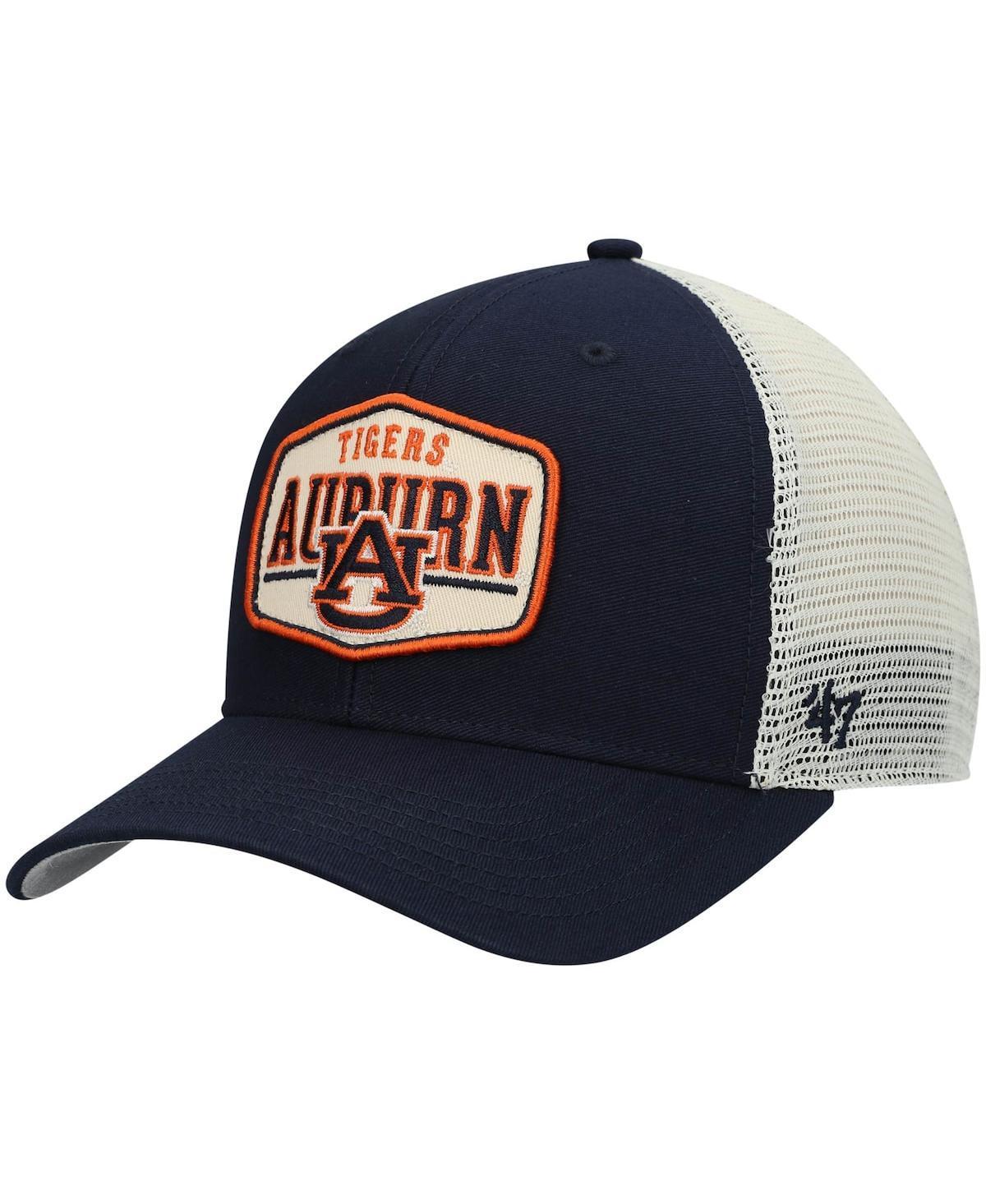 Mens 47 Navy Auburn Tigers Shumay Mvp Trucker Snapback Hat Product Image