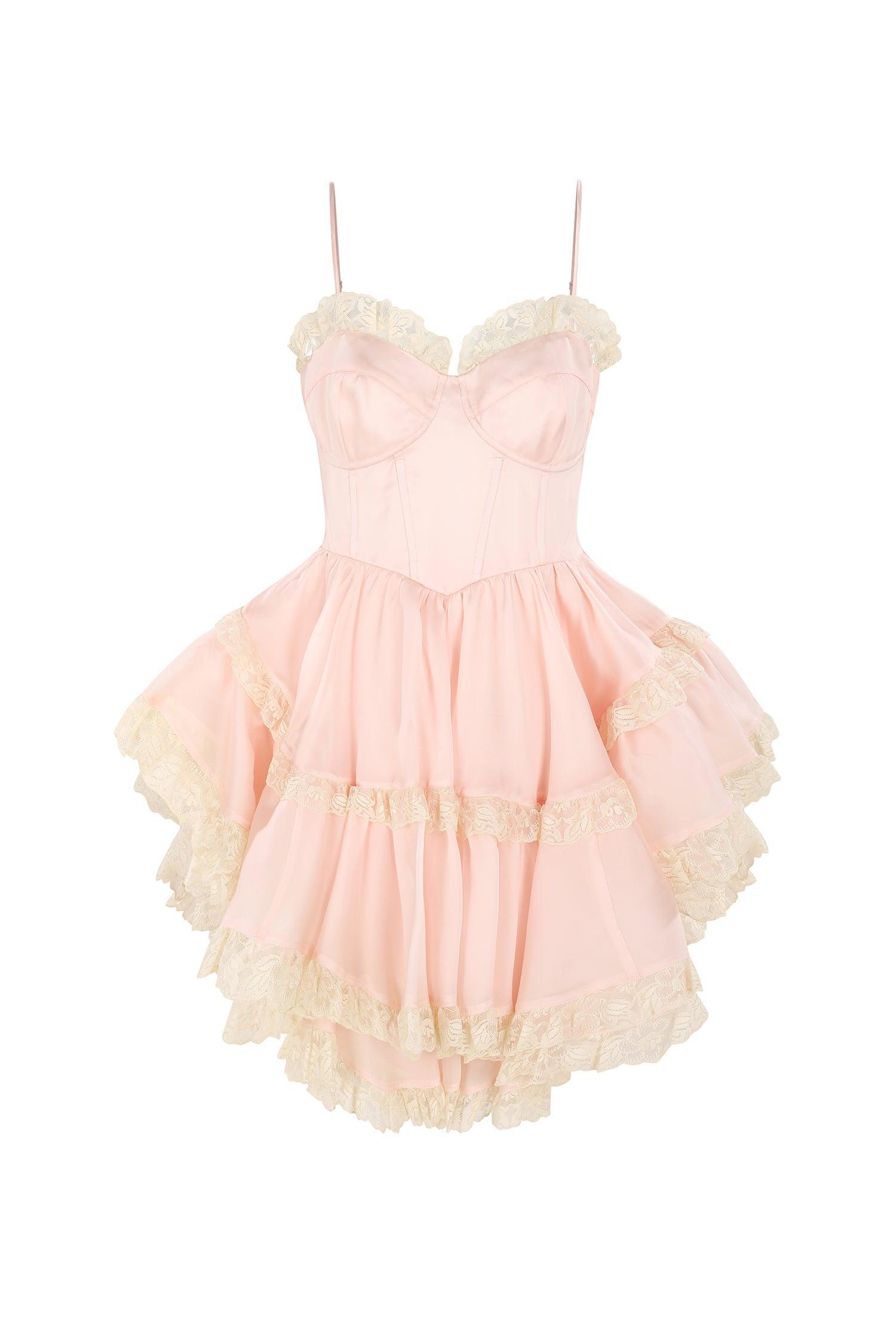 The Peach Skin Liaisons Mini Dress Product Image