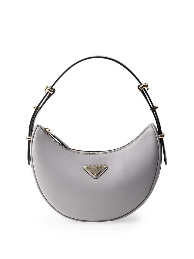 Womens Arqu Leather Shoulder Bag Product Image