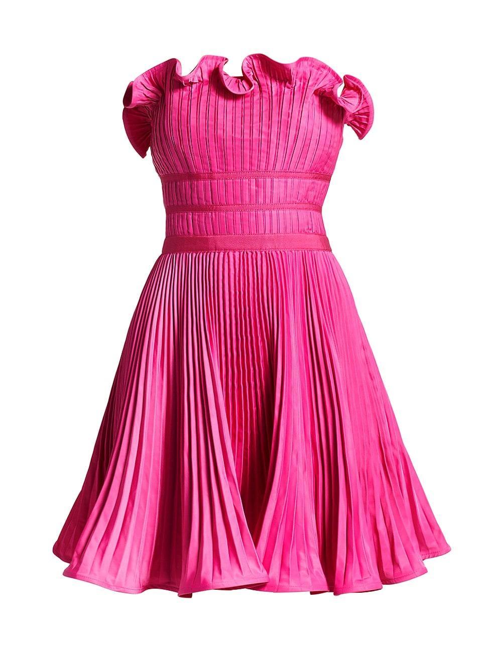 Womens Lorena Strapless Pleated Minidress Product Image