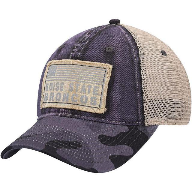 Mens Colosseum Charcoal Boise State Broncos Oht Military-Inspired Appreciation United Trucker Snapback Hat Product Image