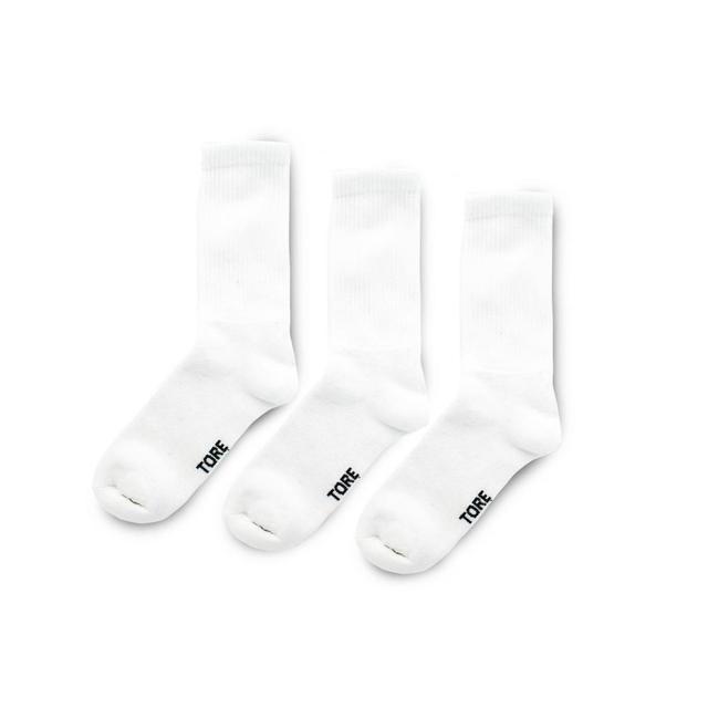 TORE Totally Recycled Mens Athletic Crew Socks 3pk 7-12 Product Image