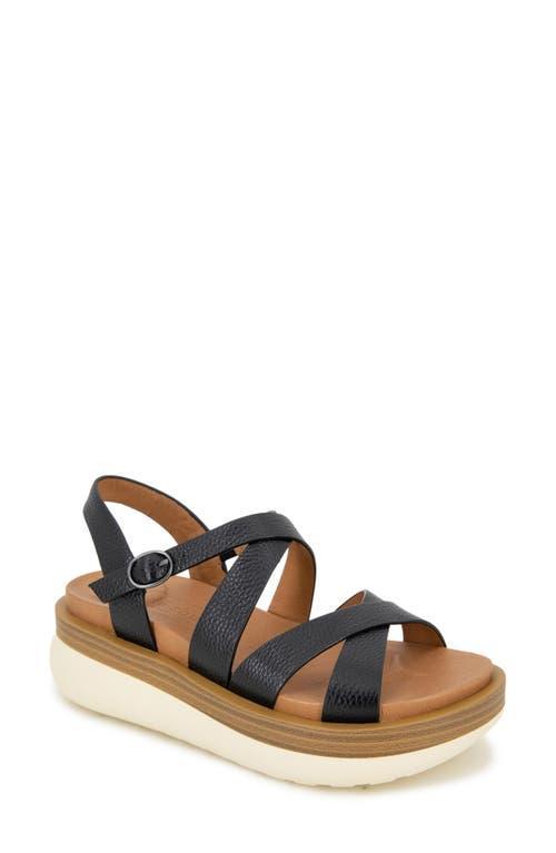 Gentle Souls by Kenneth Cole Womens Rebha Crossover Strap Platform Sandals Product Image