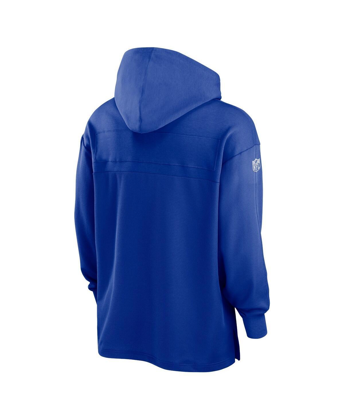 Mens Nike Royal Los Angeles Rams 2023 Sideline Performance Hooded Top Product Image