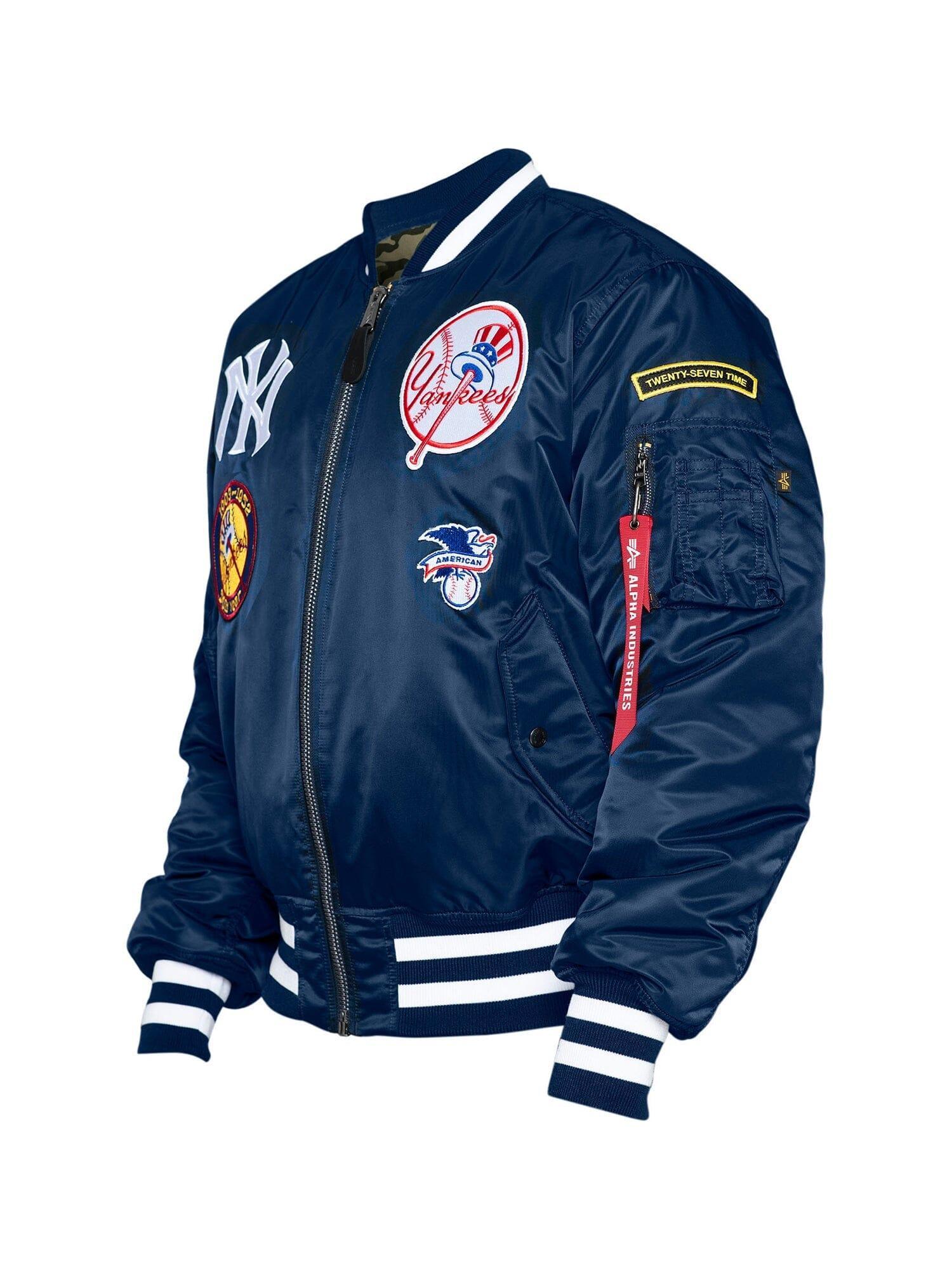 NEW YORK YANKEES X ALPHA X NEW ERA MA-1 BOMBER JACKET Product Image