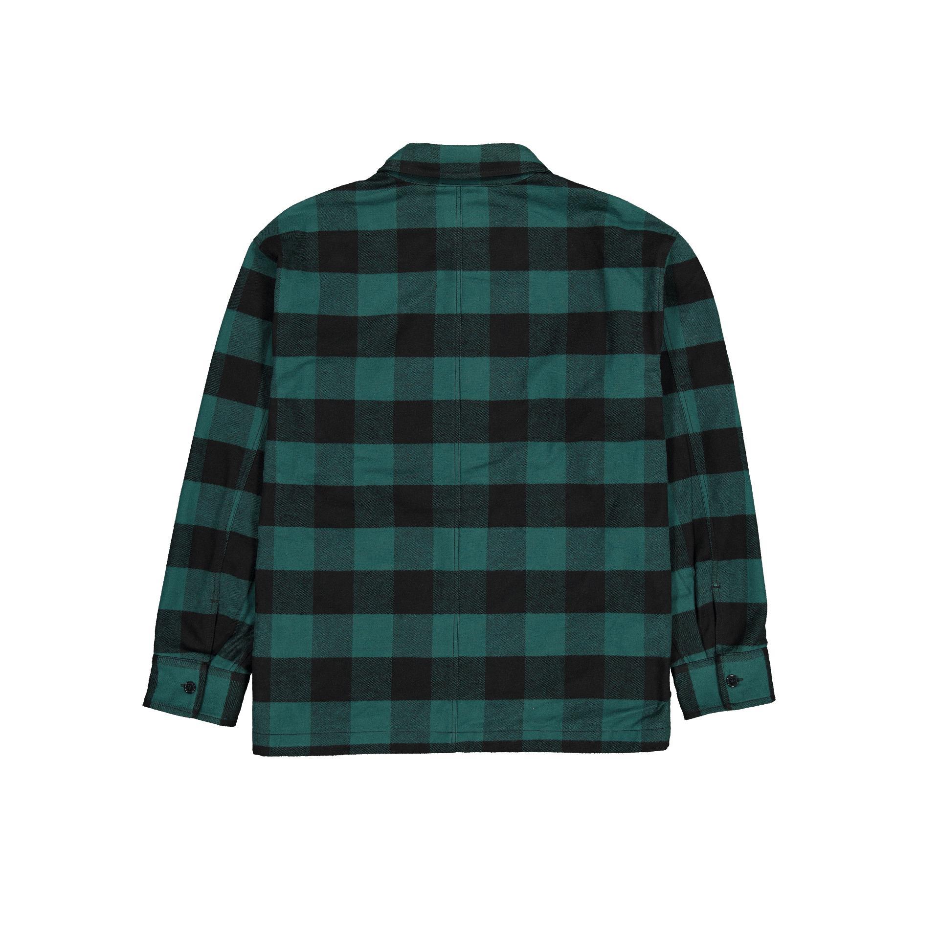 Brand New Era Lumber Plaid Kelly Green Shirt Jacket Male Product Image