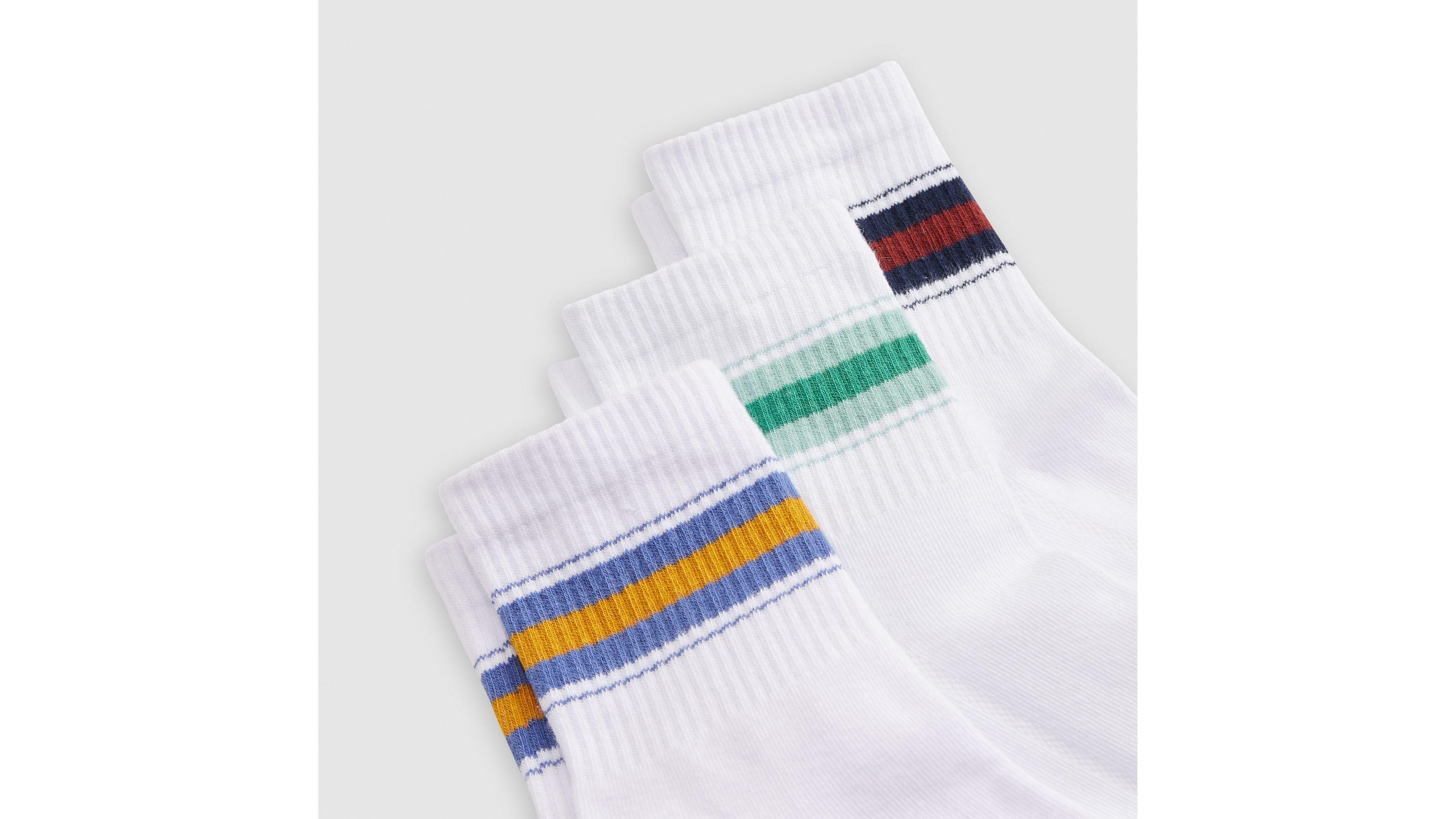 Varsity Stripe Short Cut Socks (3-Pack) Product Image