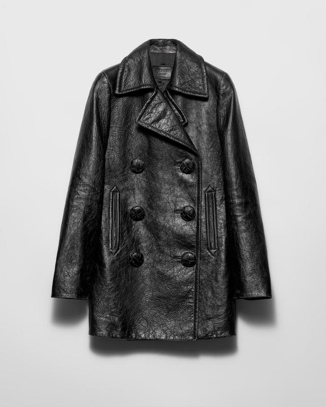 Leather coat Product Image