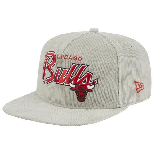 New Era Mens Chicago Bulls New Era Bulls Golfer Cord Snapback Cap - Mens Product Image