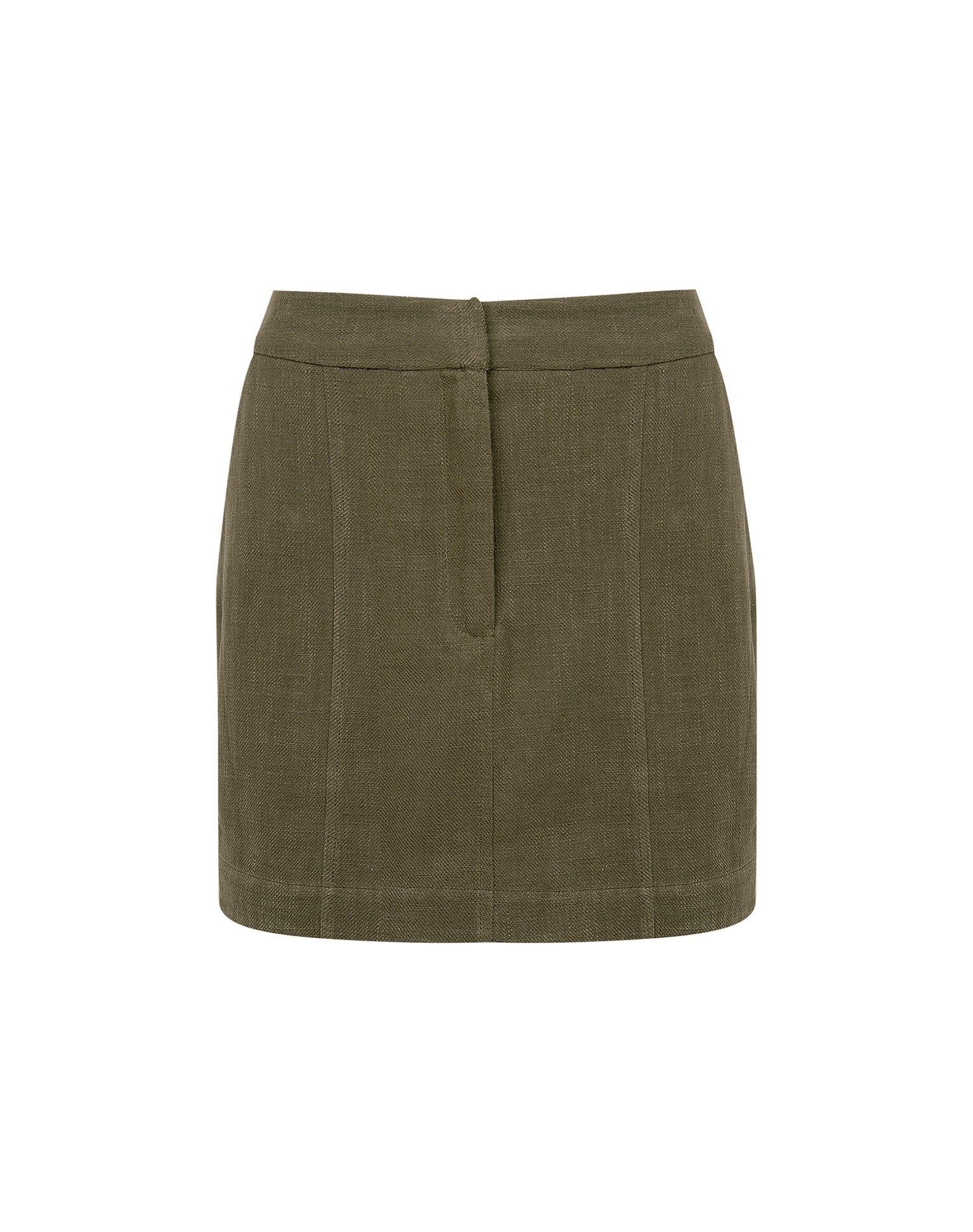 Calla Mini Skirt - Evergreen Product Image