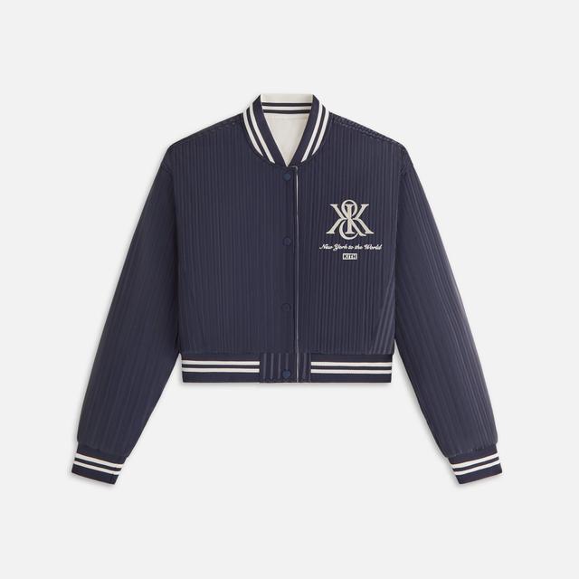 Kith Women Landry II Crest Bomber - Nocturnal Female Product Image