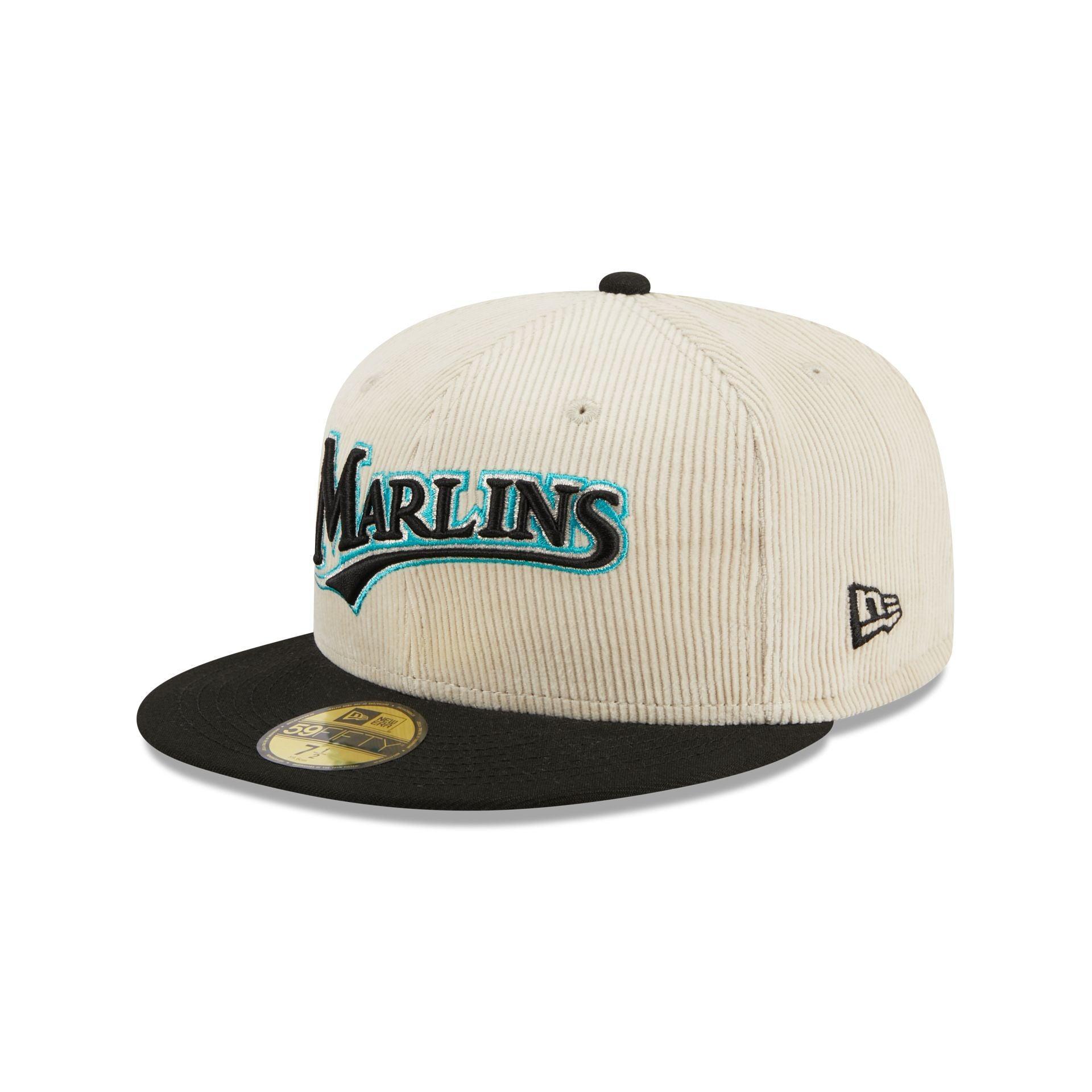 Miami Marlins Cord Classic 59FIFTY Fitted Hat Male Product Image