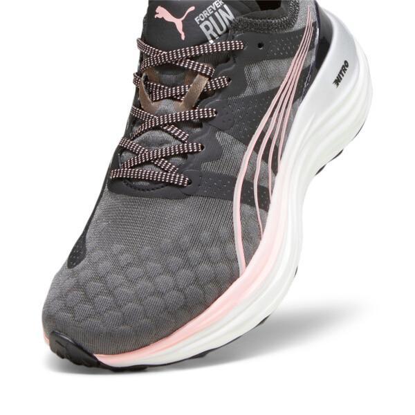 PUMA ForeverRUN NITROâ¢ Women's Running Shoes in Black/Koral Ice/Silver Product Image