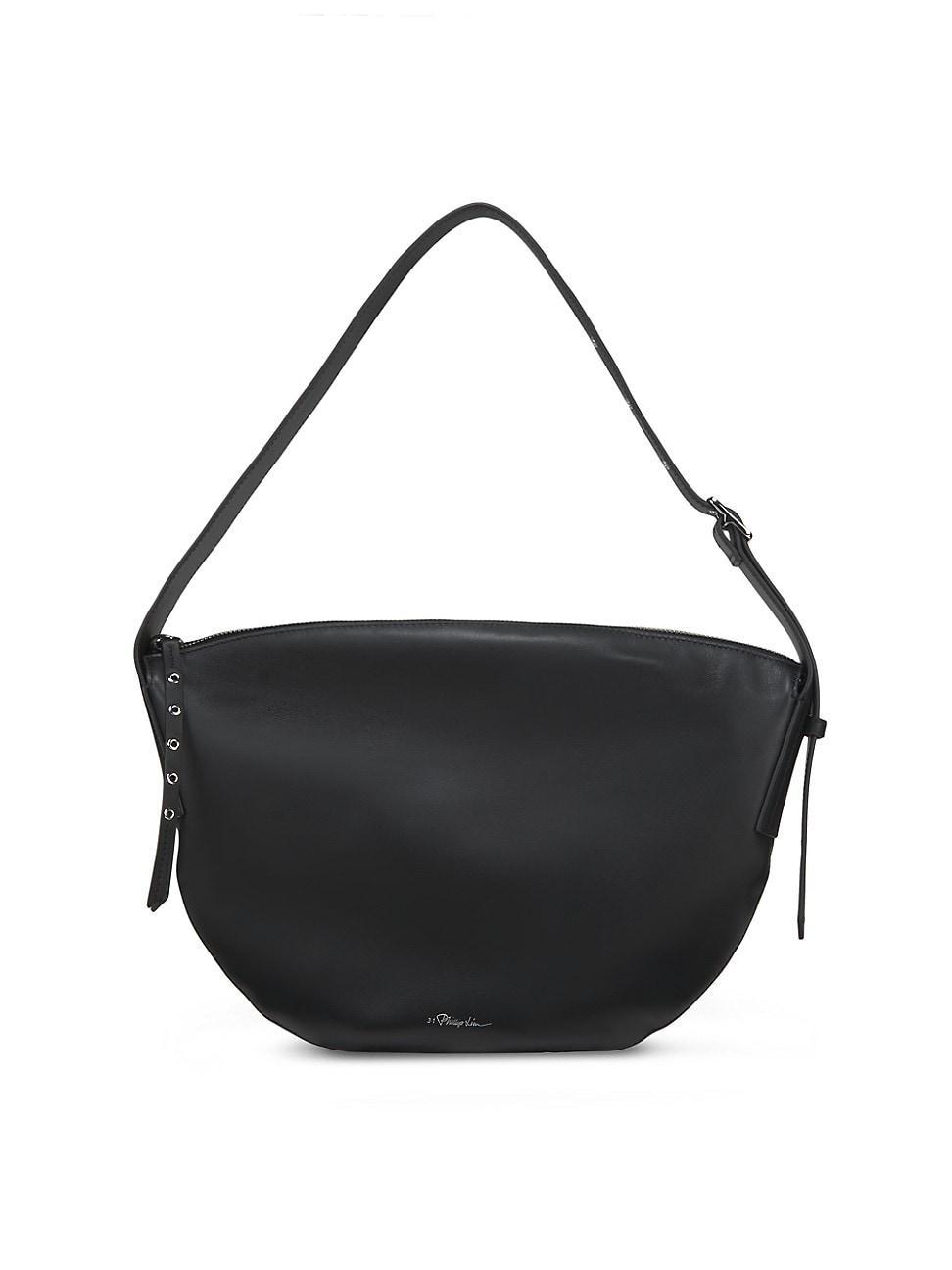 Womens The Go Hammock Leather Shoulder Bag Product Image