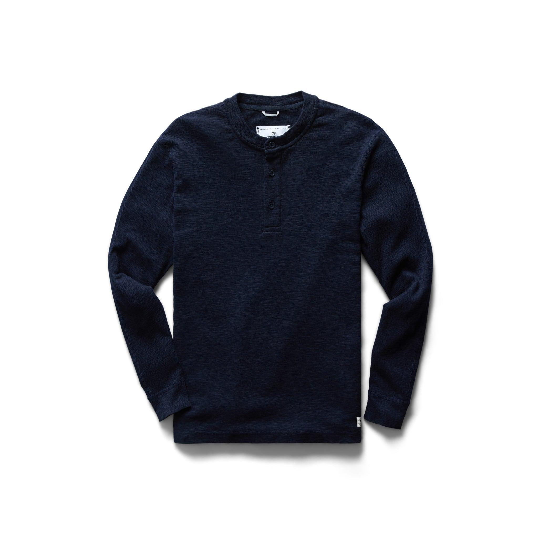 1x1 Slub Henley Male Product Image