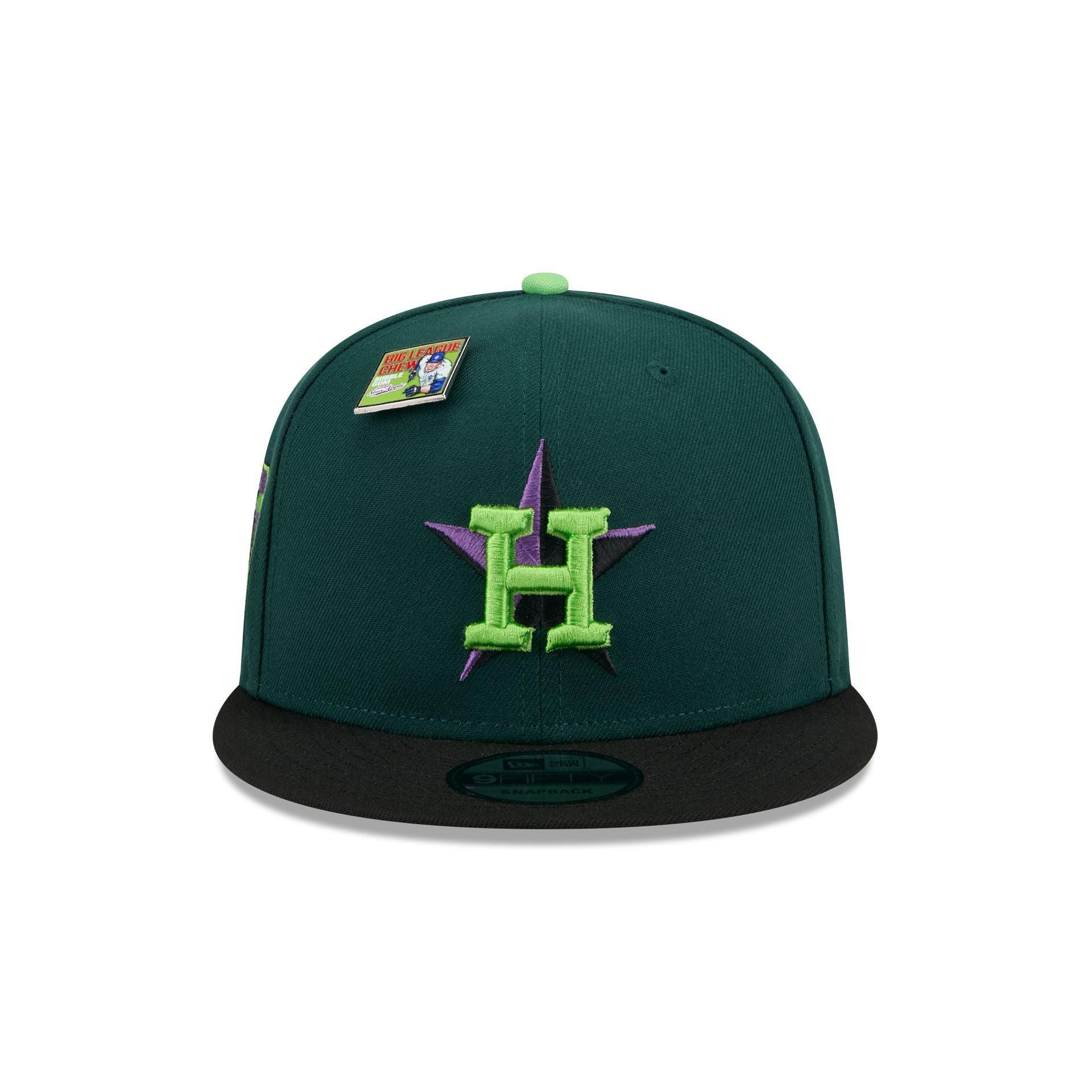 Big League Chew X Houston Astros Sour Apple 9FIFTY Snapback Hat Male Product Image