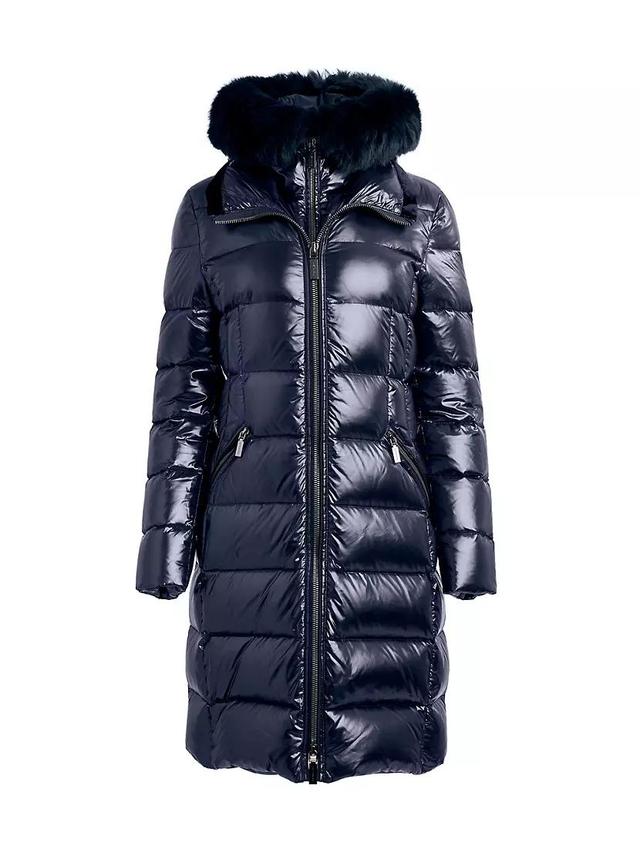 Kat Shearling-Trimmed Puffer Coat Product Image