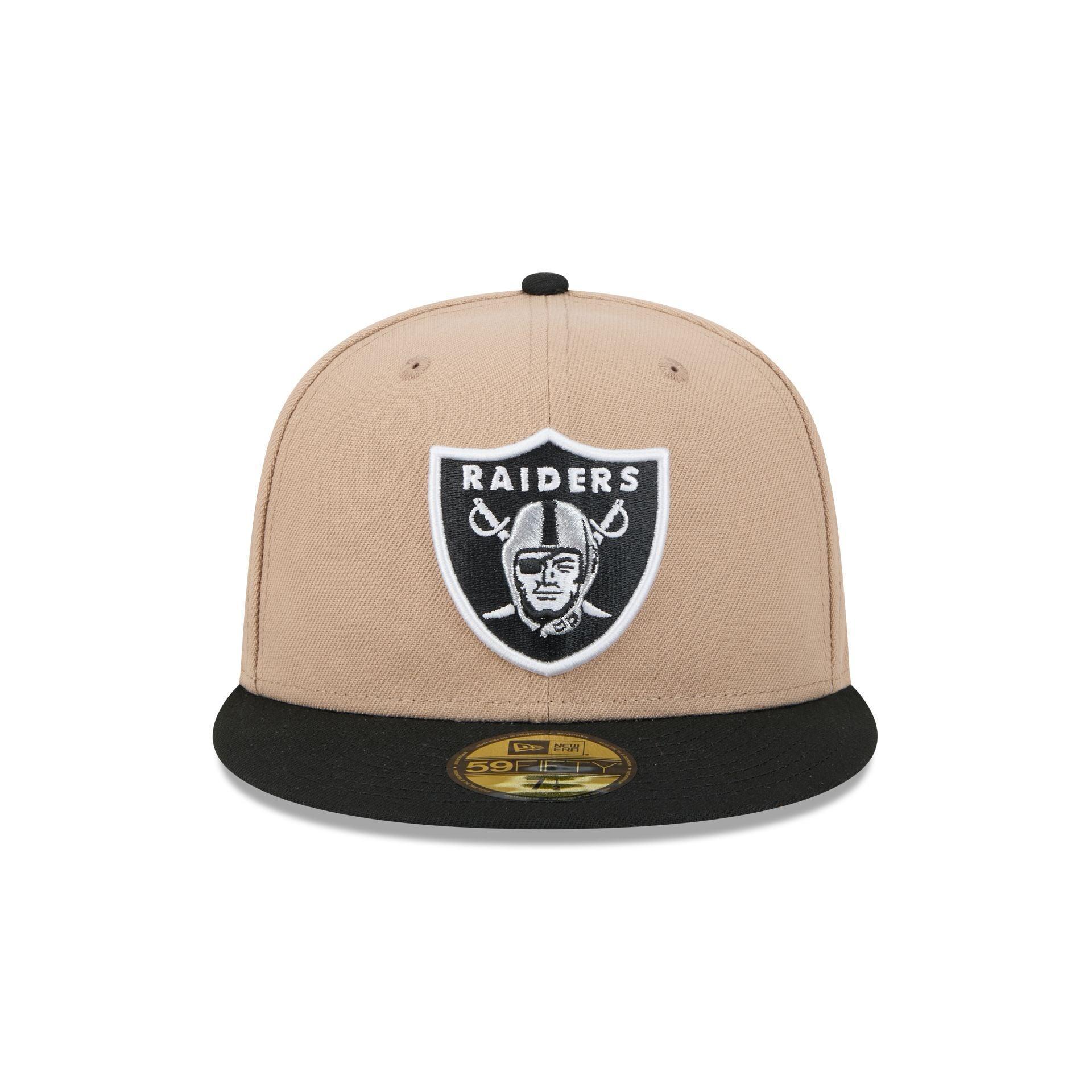 Las Vegas Raiders Camel 59FIFTY Fitted Hat Male Product Image