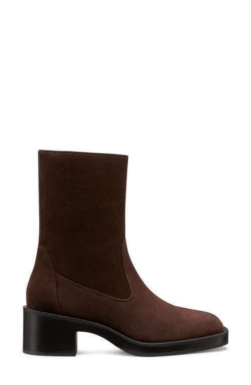 Kaia Suede Ankle Boots In Hickory Product Image