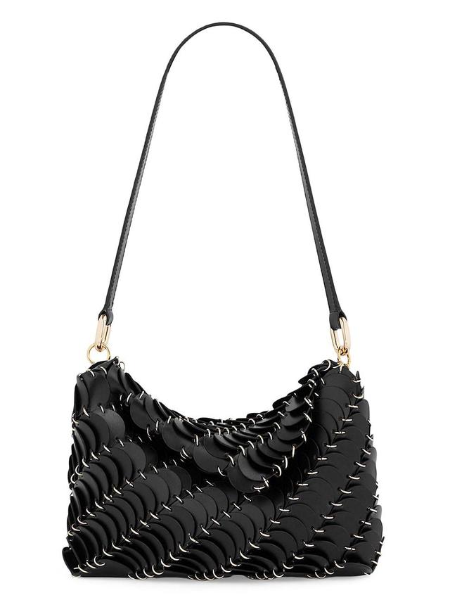 Womens Paco Leather & Steel Handbag Product Image