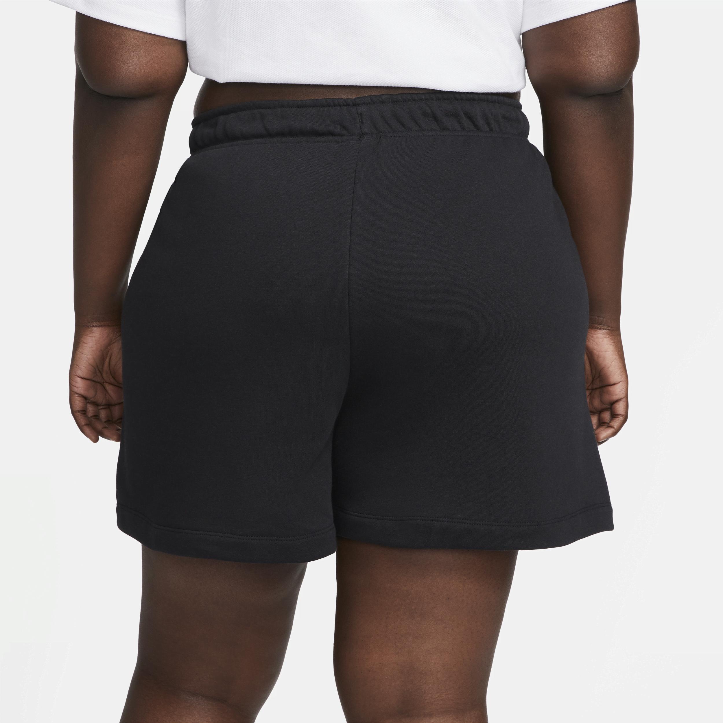 Women's Nike Sportswear Club Fleece Mid-Rise Shorts (Plus Size) Product Image