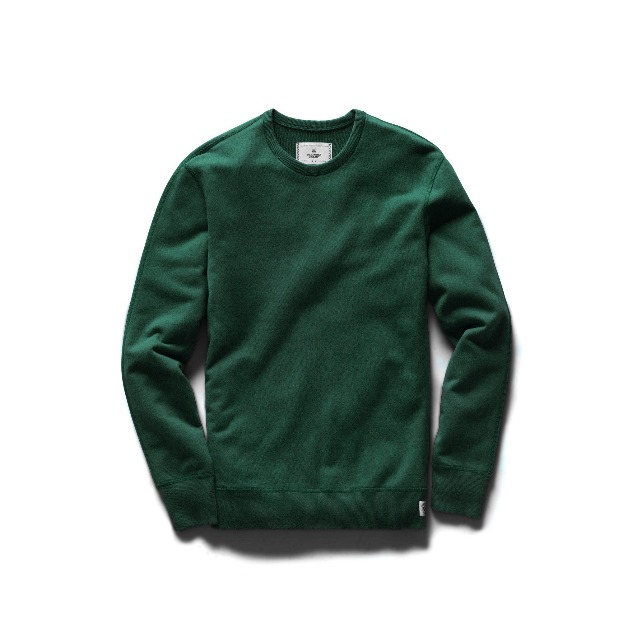 Midweight Terry Slim Crewneck Male Product Image