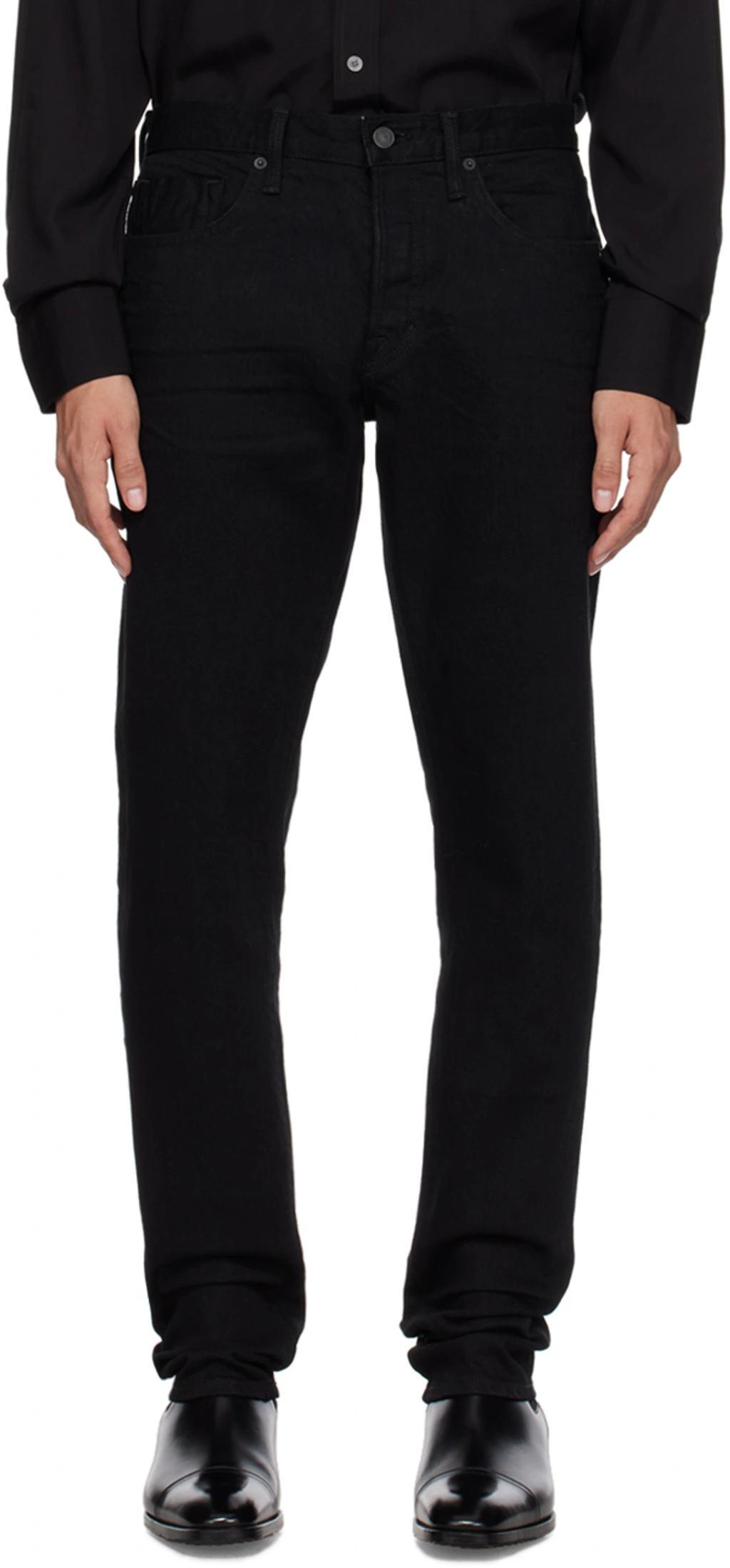 TOM FORD Black Denim Slim Fit product image