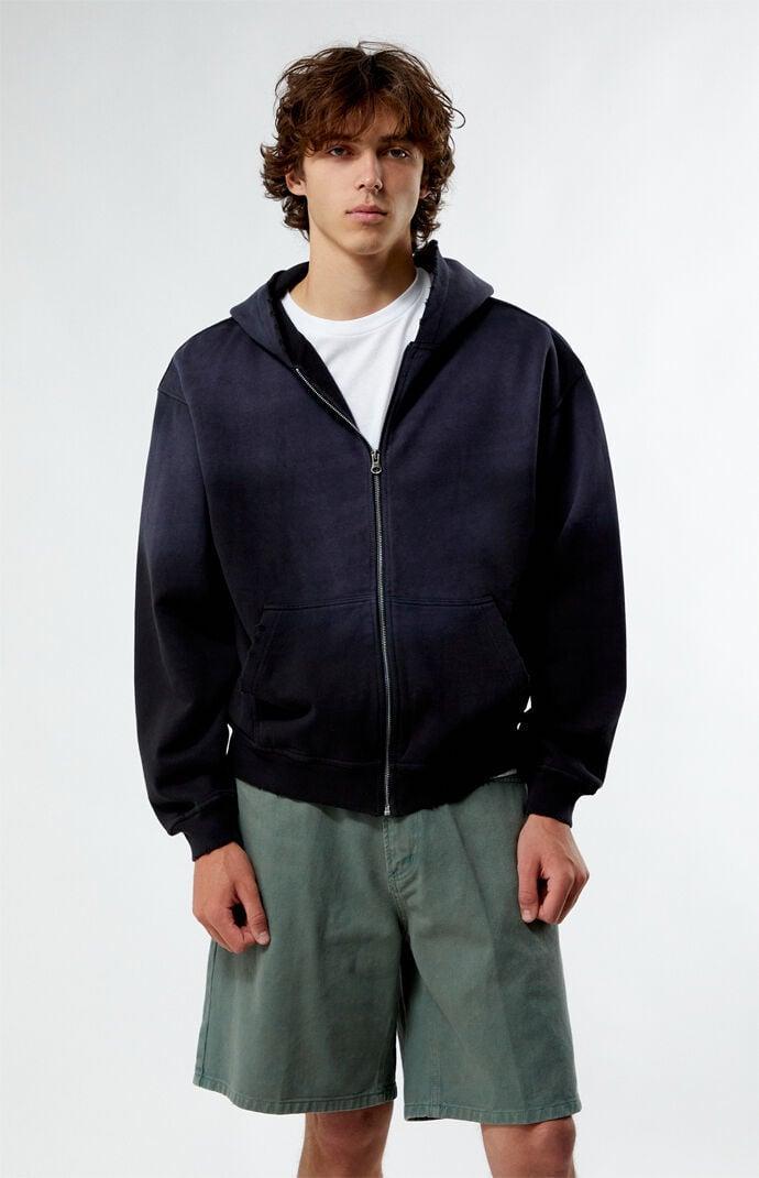 Men's Heavyweight Spray Full Zip Hoodie Product Image