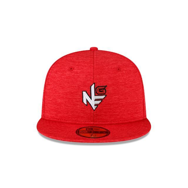 New Era Golf Red 59FIFTY Fitted Hat Male Product Image