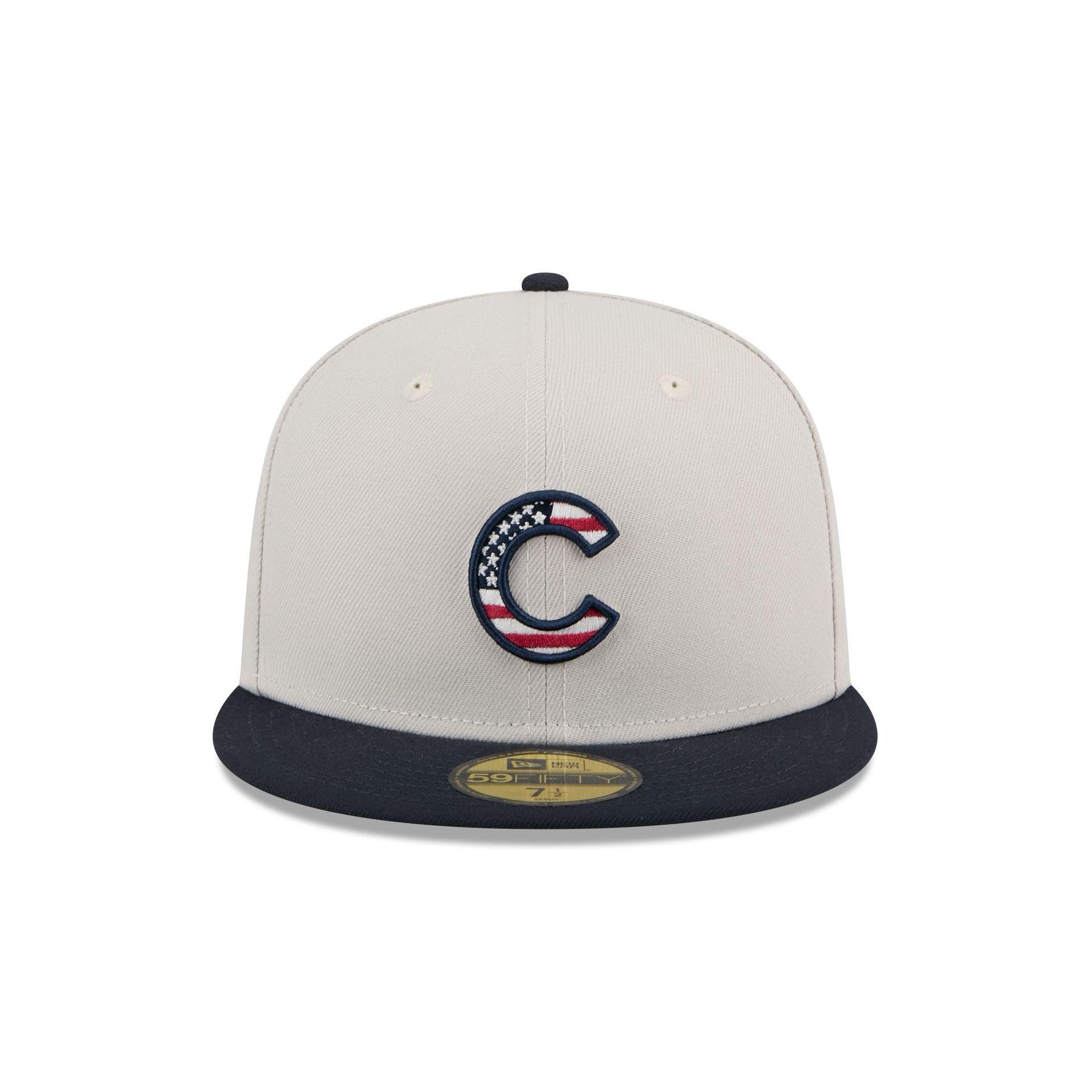 Chicago Cubs Independence Day 2024 59FIFTY Fitted Hat Male Product Image