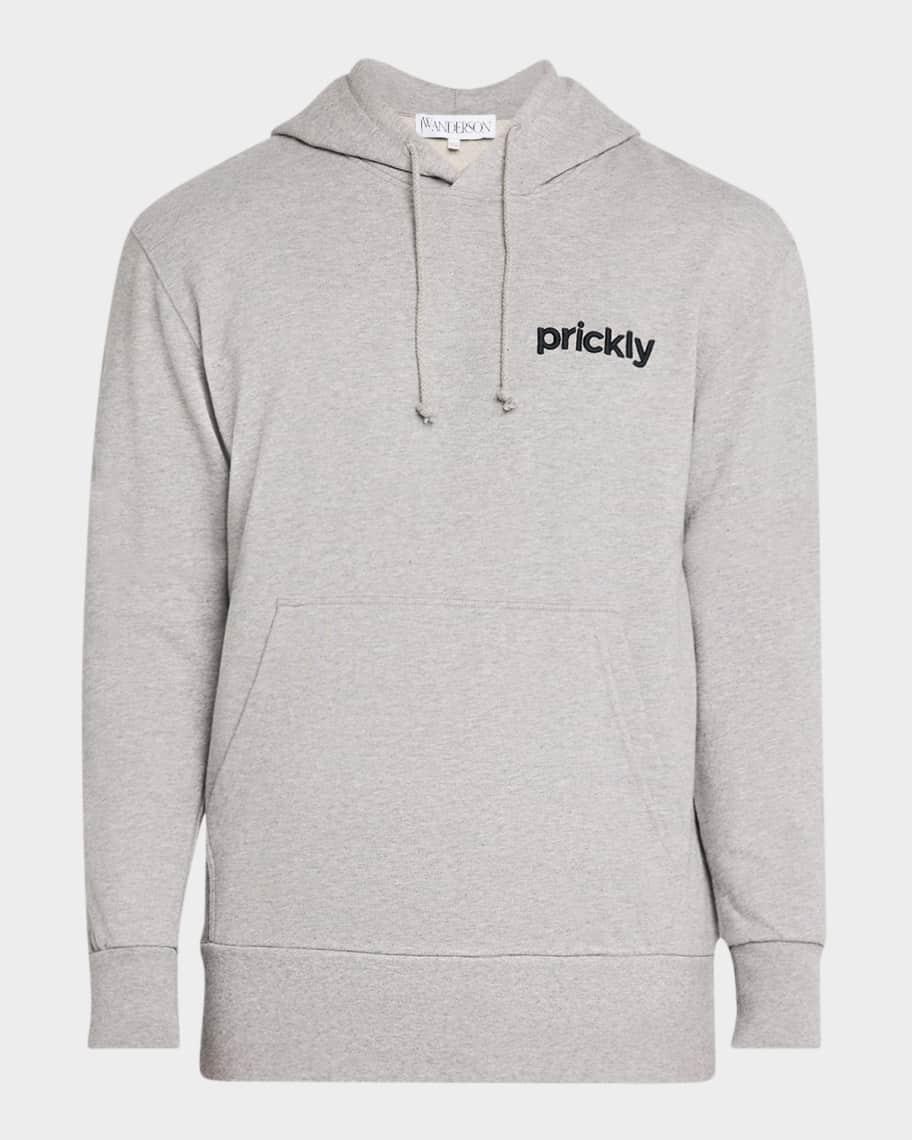 Men's Prickly Hoodie with Hedgehog Back Product Image