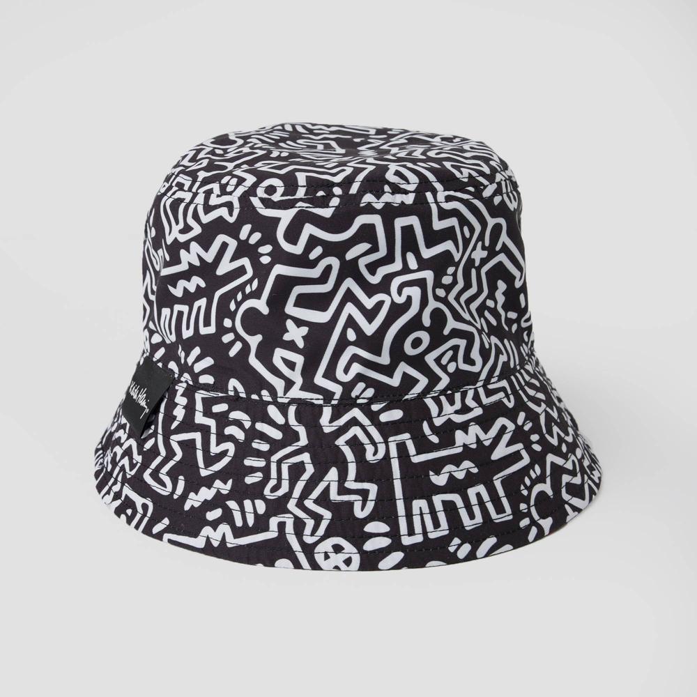 Mens Keith Haring Polyester Reversible Bucket Hat Product Image