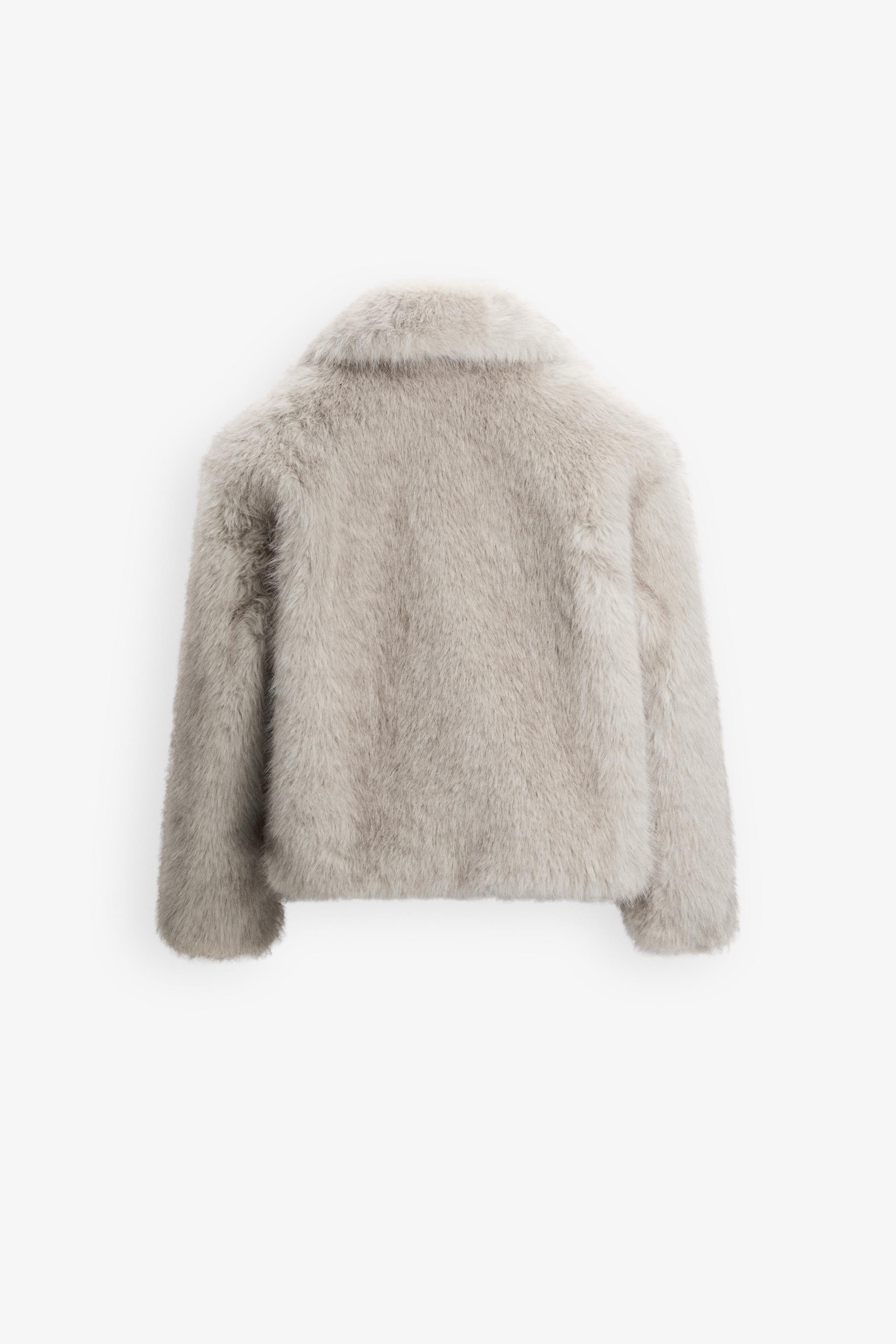 FAUX FUR JACKET ZW COLLECTION Product Image