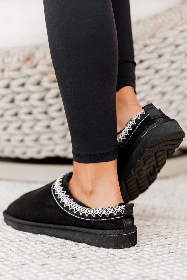 Carlee Black Slipper Product Image