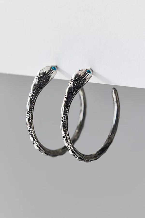 Snake Hoop Earring Womens at Urban Outfitters Product Image