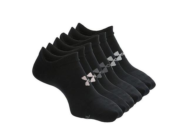 Under Armour Womens Essential No Show Socks 6 Pairs Product Image