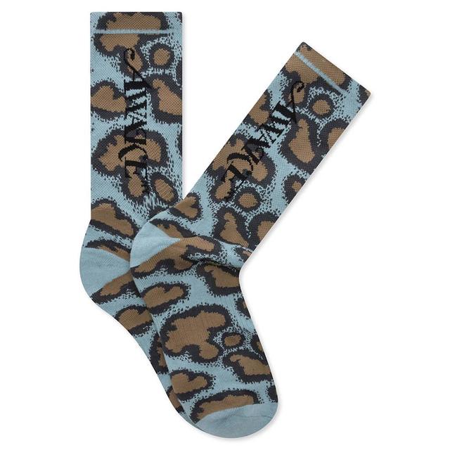 Awake Classic Logo Socks - Green Male Product Image