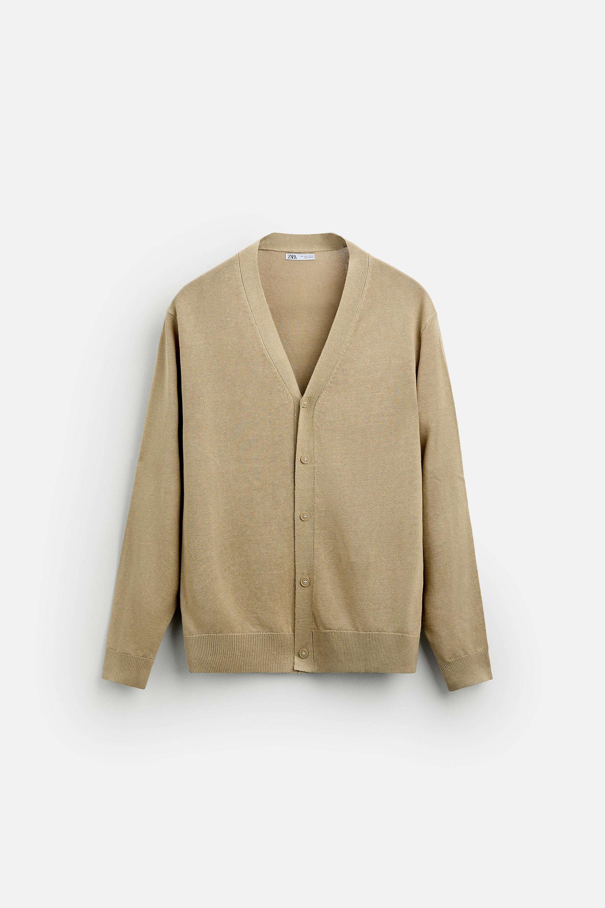 LINEN - VISCOSE CARDIGAN Product Image