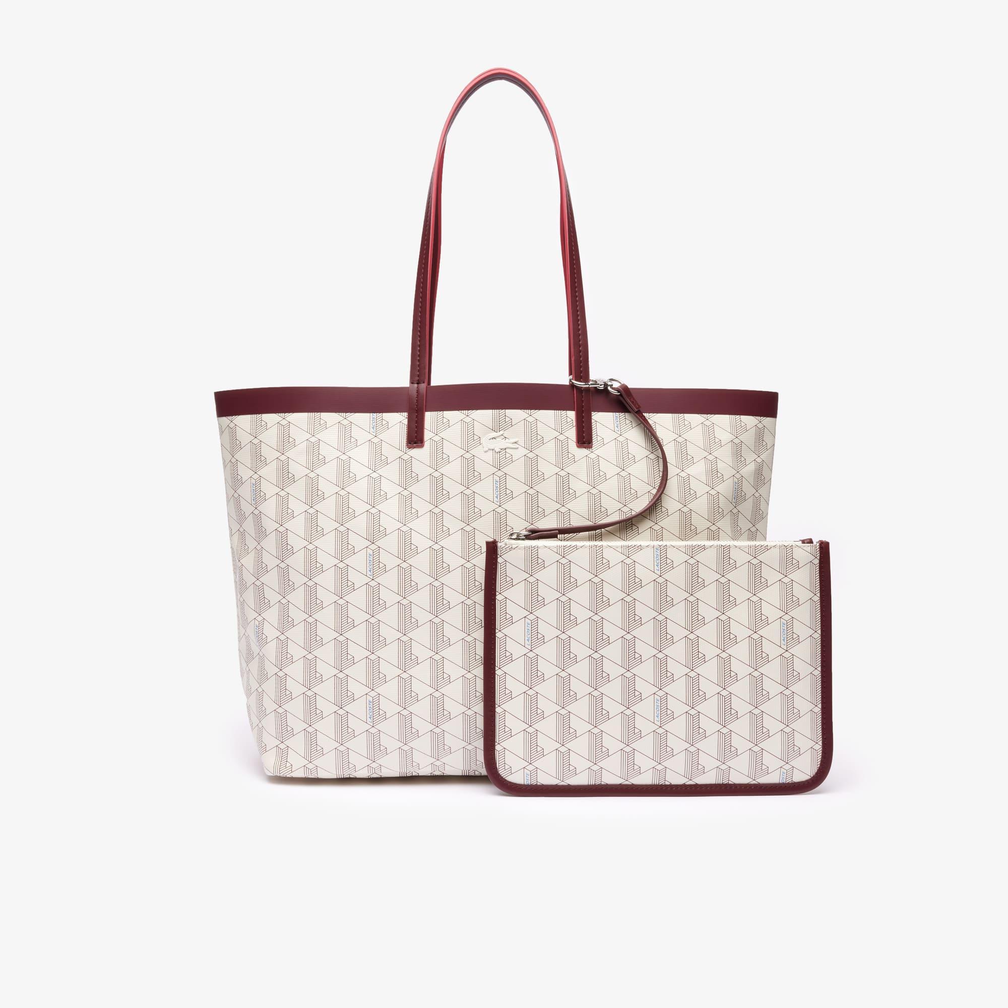 Coated Canvas Monogram Tote Product Image