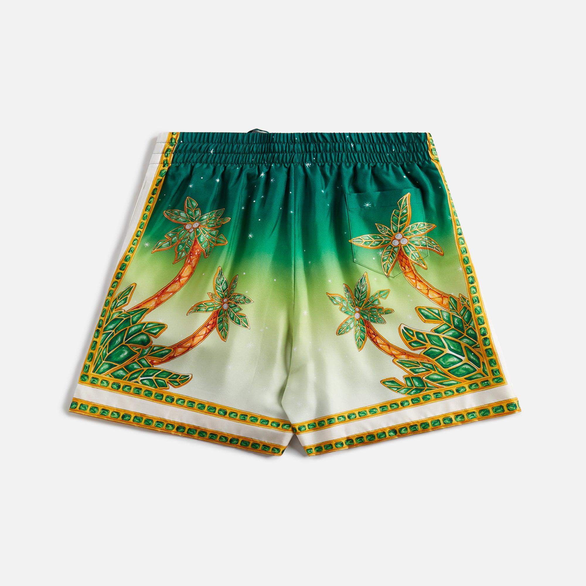 Casablanca Silk Shorts With Drawstrings - Joyaux D'Afriq Male Product Image