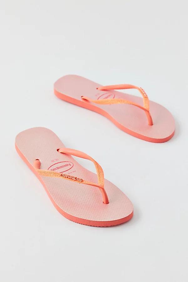 Havaianas Printed Slim Flip Flop Sandal Womens at Urban Outfitters Product Image