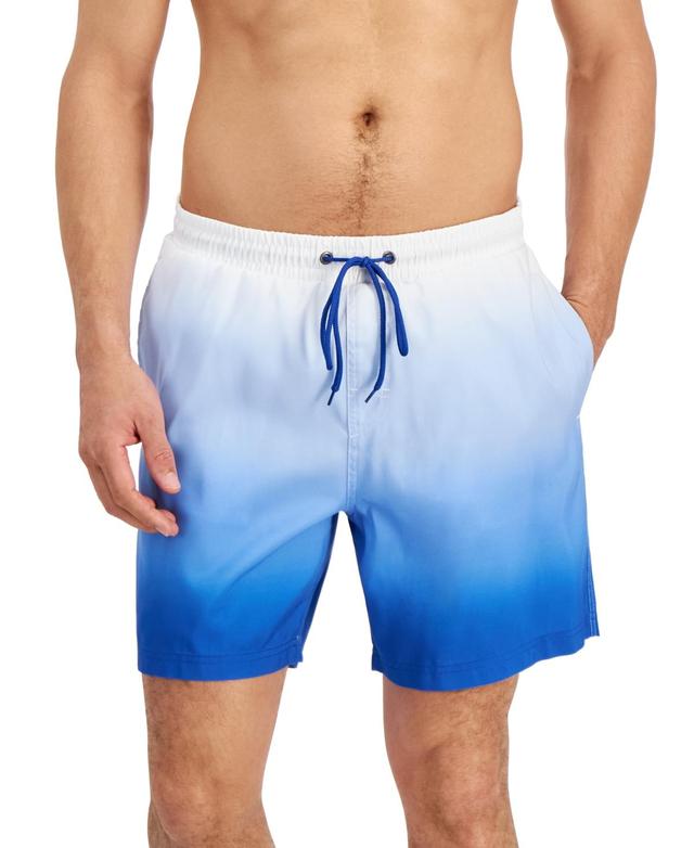 Club Room Mens Kenji Ombre Swim Trunks, Created for Macys Product Image