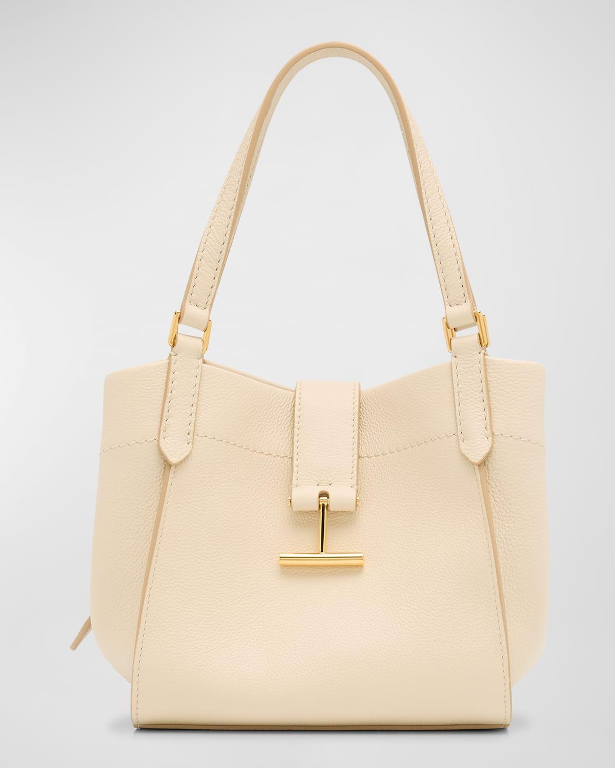 Tara Small Grain Leather Tote Bag Product Image