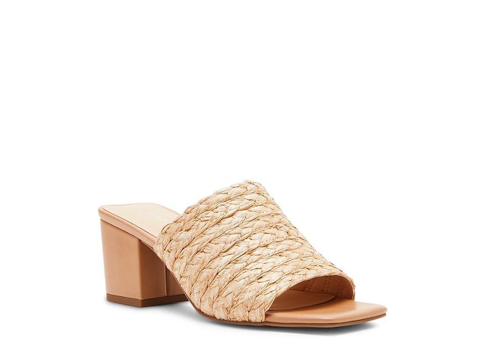 Madden Girl Taz (Natural Raffia) Women's 1-2 inch heel Shoes Product Image