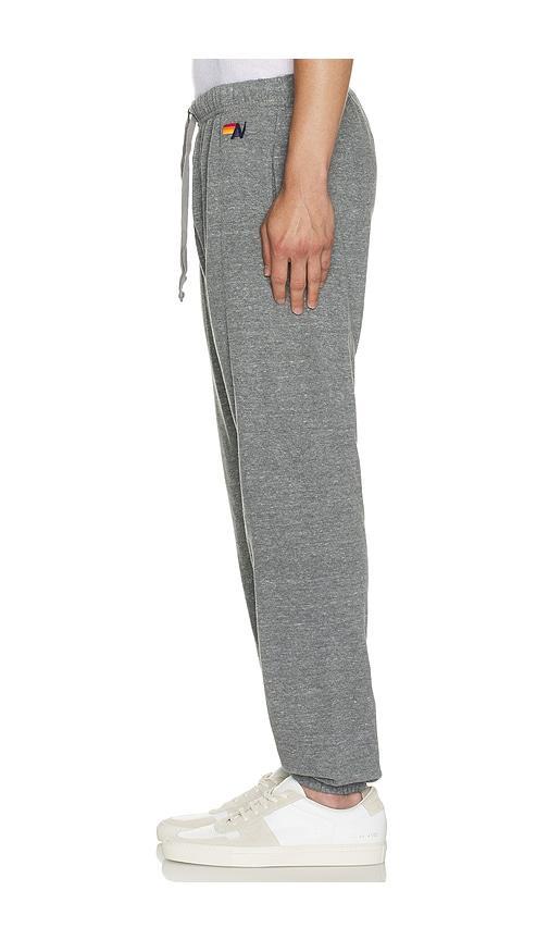 Aviator Nation Logo Mens Sweatpant in Grey. Product Image